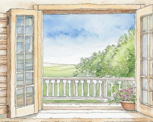watercolor paris balcony,bedroom window,watercolor frame,watercolour frame,french windows,sash window,window with shutters,wooden windows,window front,window sill,garden door,window view,window,the window,wood window,watercolor background,window with sea view,bay window,frame border illustration,porch,Illustration,Black and White,Black and White 13