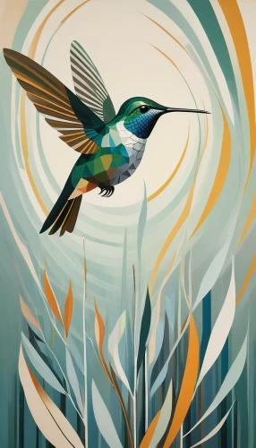 humming bird,humming birds,humming bird pair,bird illustration,bird painting,humming-bird,sunbird,flower and bird illustration,hummingbird,bird hummingbird,teal digital background,hummingbirds,humming bird moth,calliope hummingbird,teal and orange,cuba-hummingbird,annas hummingbird,song bird,migratory bird,bird in flight,Art,Artistic Painting,Artistic Painting 08