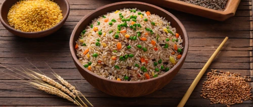 yeung chow fried rice,brown rice,spiced rice,mixed rice,hayashi rice,freekeh,einkorn wheat,saffron rice,arborio rice,thai fried rice,wild rice,wheatberry,basmati rice,durum wheat,rice dish,fregula,rice vermicelli,bowl of rice,huaiyang cuisine,whole grains,Art,Classical Oil Painting,Classical Oil Painting 10