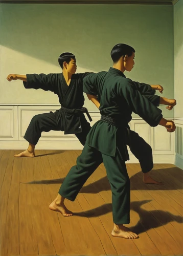 sambo (martial art),aikido,kajukenbo,baguazhang,taijiquan,haidong gumdo,shidokan,shorinji kempo,judo,sōjutsu,daitō-ryū aiki-jūjutsu,hapkido,kurash,marine corps martial arts program,battōjutsu,kenjutsu,karate,xing yi quan,dobok,martial arts,Art,Artistic Painting,Artistic Painting 06