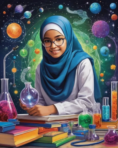 chemist,sci fiction illustration,biologist,scientist,science book,science education,researcher,librarian,astronomer,academic,hijab,hijaber,physicist,professor,microbiologist,scholar,girl studying,theoretician physician,pharmacist,chemical engineer,Photography,Fashion Photography,Fashion Photography 17
