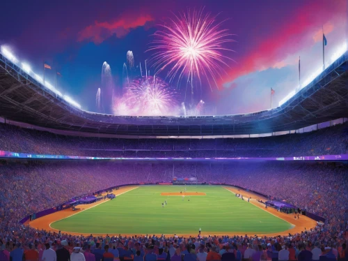 fireworks art,baseball stadium,ballpark,soccer-specific stadium,baseball drawing,fireworks background,baseball park,fireworks,baseball,baseball field,fireworks rockets,stadium falcon,baseball diamond,tokyo summer olympics,pyrotechnic,firework,athletic field,indoor games and sports,rfk stadium,olympic summer games,Conceptual Art,Sci-Fi,Sci-Fi 22