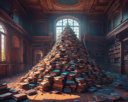 pile of books,stack of books,books pile,book stack,tower of babel,book wall,the books,books,library book,old books,bookstore,library,old library,bookshelves,bookshop,book store,bookshelf,book pages,bookcase,book collection,Conceptual Art,Sci-Fi,Sci-Fi 11