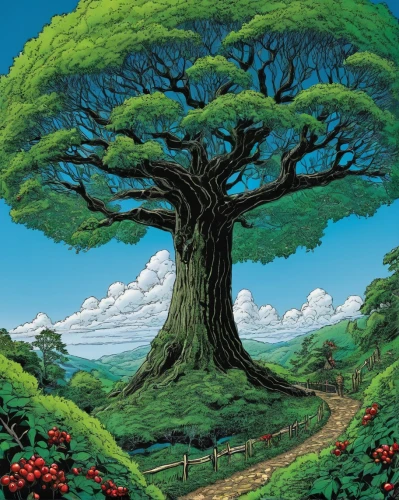 tree of life,flourishing tree,celtic tree,oak tree,dragon tree,magic tree,the japanese tree,arbor day,a tree,bodhi tree,rosewood tree,hokka tree,tree,bigtree,wondertree,two oaks,family tree,oak,argan tree,mother earth,Illustration,American Style,American Style 03