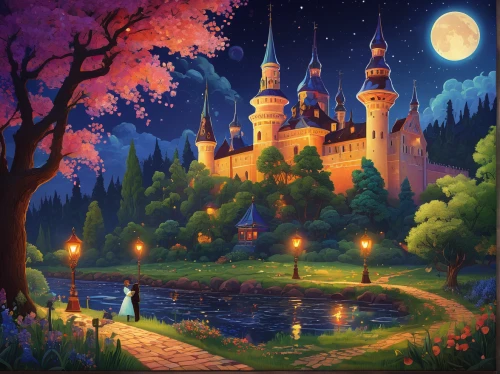 fairy tale castle,fairytale castle,fairy tale,fairytale,a fairy tale,children's fairy tale,fairy tale icons,fantasy picture,fairy world,fantasy landscape,disneyland park,fairy tales,sleeping beauty castle,fairy village,fantasy world,fairytales,enchanted forest,fairytale forest,enchanted,fairy tale character,Art,Classical Oil Painting,Classical Oil Painting 27