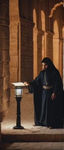the abbot of olib,st catherine's monastery,benediction of god the father,middle eastern monk,carmelite order,ibn tulun,archimandrite,benedictine,medieval hourglass,man praying,orthodoxy,auxiliary bishop,games of light,eucharist,candlemas,confer,nuncio,eucharistic,el jem,athos,Photography,Documentary Photography,Documentary Photography 01