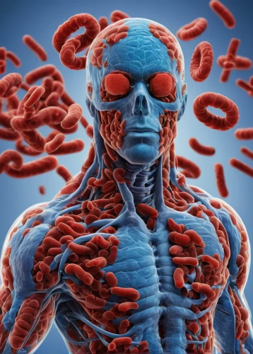 immune system,e-coli hazard,antimicrobial,antibiotic,pathogens,pathogen,microbiologist,e-coli,medical illustration,virus,bacteria,germs,3d man,flu,infection,intestines,biological hazards,salmonella,self-quarantine,human internal organ,Illustration,American Style,American Style 01