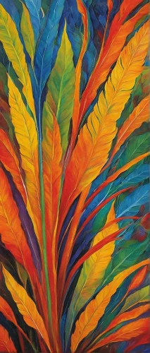 watercolor leaves,colorful leaves,tropical leaf,tropical leaf pattern,colored leaves,watercolor leaf,jungle leaf,parrot feathers,watercolour leaf,canna lily,jungle drum leaves,bird of paradise,leaf background,tree leaves,palm leaves,bicolor leaves,leaf drawing,leaf pattern,trumpet leaf,colorful tree of life,Illustration,Retro,Retro 06