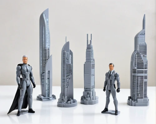 collectible action figures,play figures,skyscrapers,metropolis,high-rises,actionfigure,plug-in figures,model kit,high rises,figurines,tall buildings,futuristic architecture,steel tower,game pieces,urban towers,marvel figurine,action figure,3d figure,building sets,international towers,Unique,3D,Garage Kits