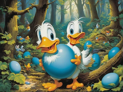 wild ducks,donald duck,ducks,fry ducks,cartoon forest,waterfowls,rubber ducks,walt disney,water fowl,children's background,duck bird,dodo,donald,waterfowl,a pair of geese,duck meet,alcedo atthis,duck females,ducklings,cayuga duck,Illustration,Retro,Retro 18