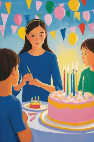 children's birthday,shabbat candles,birthday candle,birthday party,happy birthday banner,birthday card,birthday template,birthday table,birthday banner background,second birthday,buddha's birthday,birthday greeting,birthdays,candlestick for three candles,happy birthday balloons,kids party,birthday wishes,kids illustration,hannukah,menorah,Conceptual Art,Oil color,Oil Color 13