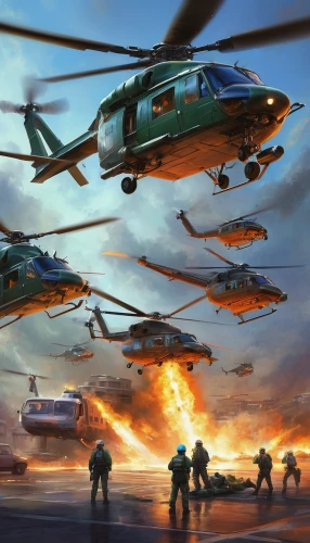 helicopters,mh-60s,military helicopter,marine expeditionary unit,helicopter,eurocopter,rescue helicopter,helicopter pilot,trauma helicopter,game illustration,ambulancehelikopter,patrol,federal army,armed forces,fire-fighting helicopter,military aircraft,marines,invasion,cg artwork,ah-1 cobra,Conceptual Art,Daily,Daily 32