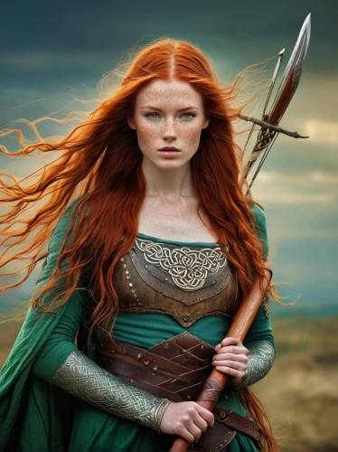 celtic queen,merida,celtic woman,heroic fantasy,female warrior,redheads,fantasy woman,warrior woman,celt,the enchantress,strong woman,strong women,red-haired,fantasy portrait,fantasy art,elaeis,redheaded,joan of arc,fantasy picture,sorceress,Photography,Documentary Photography,Documentary Photography 32