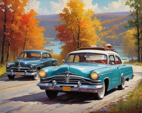 edsel pacer,aronde,edsel,edsel citation,borgward,vintage cars,american classic cars,travel poster,austin cambridge,old cars,volga car,vintage art,borgward hansa,chevrolet 210,vintage illustration,chevrolet bel air,gaz-21,retro automobile,1957 chevrolet,packard station sedan,Conceptual Art,Oil color,Oil Color 06