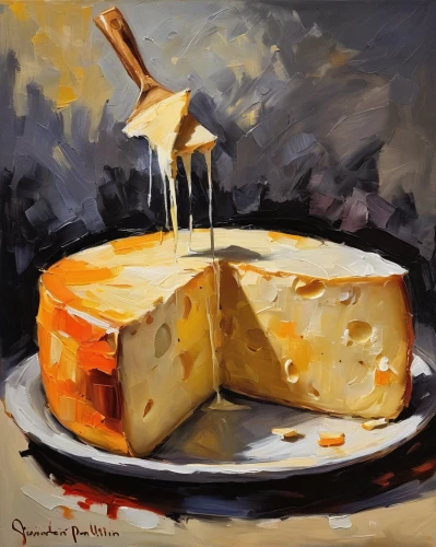 old gouda,blythedale camembert,camembert,montgomery's cheddar,gouda cheese,gruyere,camembert cheese,gouda,cheese sweet home,chèvre chaud,gruyère cheese,curd cheese,emmenthal cheese,asiago pressato,brie de meux,cheese fondue,beemster gouda,saint-paulin cheese,cotswold double gloucester,emmental cheese,Conceptual Art,Oil color,Oil Color 22