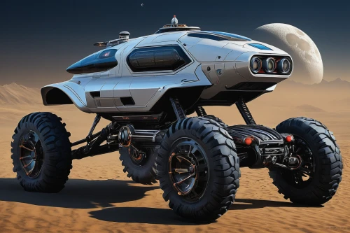 moon vehicle,mars rover,moon rover,all-terrain vehicle,moon car,off-road vehicle,atv,off-road car,all terrain vehicle,off road vehicle,lunar prospector,land vehicle,4x4 car,compact sport utility vehicle,off road toy,warthog,six-wheel drive,mission to mars,off-road outlaw,sports utility vehicle,Illustration,Realistic Fantasy,Realistic Fantasy 08