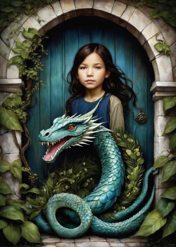 green dragon,fantasy portrait,basilisk,children's fairy tale,fantasy art,chinese water dragon,fairy tale character,wyrm,dragon,dragon li,fantasy picture,woodland salamander,painted dragon,dragon of earth,heroic fantasy,chinese dragon,forest dragon,fairy door,serpent,draconic,Conceptual Art,Daily,Daily 34