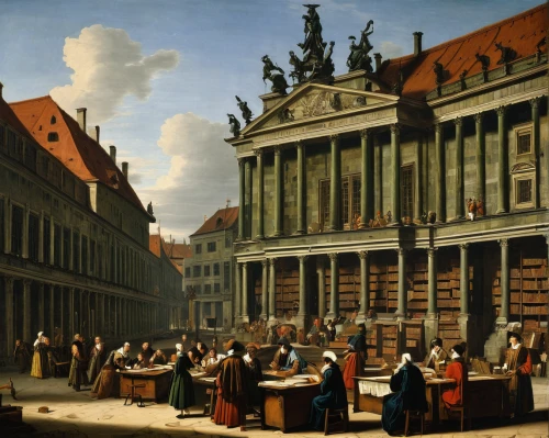 street musicians,old trading stock market,old stock exchange,court of law,children studying,street scene,kefermarkt,city of münster,house hevelius,music society,musicians,bremen town musicians,town house,chilehaus,large market,principal market,bookselling,kunsthistorisches museum,philharmonic orchestra,the garden society of gothenburg,Art,Classical Oil Painting,Classical Oil Painting 25