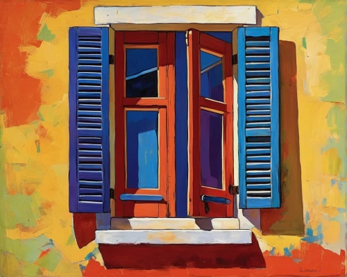 window with shutters,wooden shutters,sicily window,shutters,blue door,wooden door,french windows,home door,blue doors,doorway,doors,wooden windows,garden door,screen door,old door,front door,wood window,metallic door,window,the door,Conceptual Art,Oil color,Oil Color 25