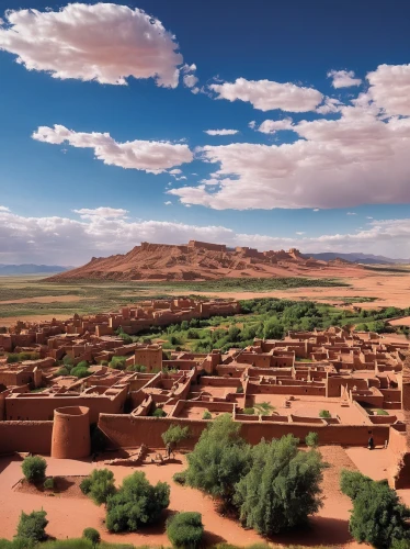 ouarzazate,merzouga,ait-ben-haddou,argan trees,durman,ait ben haddou,libyan desert,zagora,tassili n'ajjer,desert landscape,desert desert landscape,arid landscape,sossusvlei,pueblo,morocco,anasazi,north african bristle ends,arid land,argan tree,sahara desert,Art,Classical Oil Painting,Classical Oil Painting 24