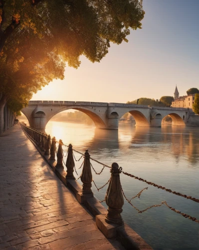 pont d'avignon,tiber bridge,river seine,rhone,tiber,provence,south france,arles,arno river,sant'angelo bridge,pont du gard,france,passerelle,bridge new europe,dordogne,toulouse,french digital background,aix-en-provence,south of france,vienne,Photography,General,Commercial