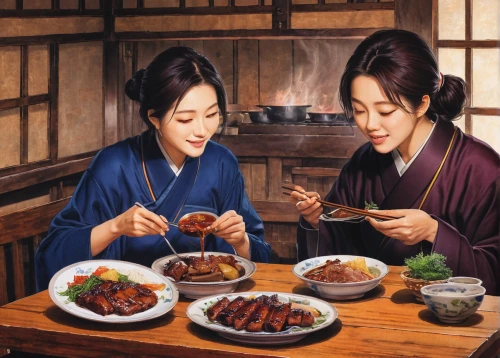 korean royal court cuisine,korean culture,korean cuisine,korean chinese cuisine,korean history,hanok,kimjongilia,jajangmyeon,korean food,korean folk village,kimchijeon,panokseon,traditional korean musical instruments,budae jjigae,gyeonggi do,yeonsan hong,hanbok,jangdokdae,traditional food,gangwon do,Illustration,Japanese style,Japanese Style 18