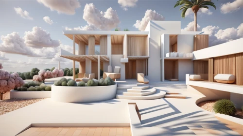 3d rendering,dunes house,cube stilt houses,cubic house,tropical house,modern house,render,3d render,3d rendered,cube house,roof landscape,modern architecture,beach house,mid century house,holiday villa,sky space concept,archidaily,luxury home,luxury property,jewelry（architecture）