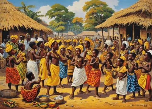 khokhloma painting,people of uganda,anmatjere women,ghana,angolans,african culture,african drums,african art,benin,children of uganda,tulumba,uganda kob,village scene,the market,church painting,uganda,ghanaian cedi,egusi,people on beach,botswanian pula,Illustration,Retro,Retro 18