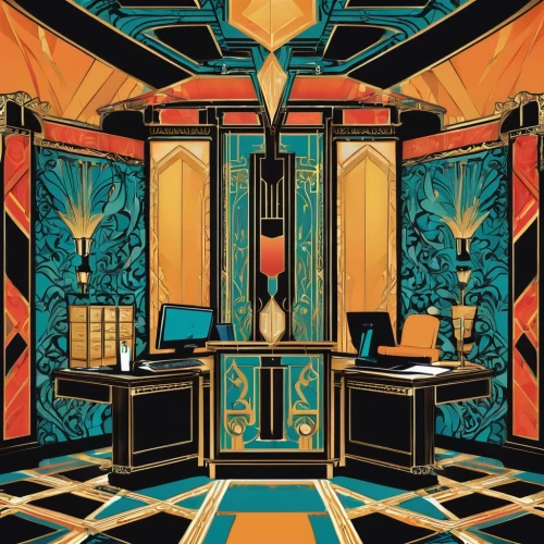 art deco,art deco background,art deco ornament,art nouveau design,temples,art deco woman,tardis,cabinets,blue room,apothecary,art deco frame,the throne,liquor bar,cabinetry,chamber,rooms,concierge,throne,ornate room,deco,Illustration,Vector,Vector 16