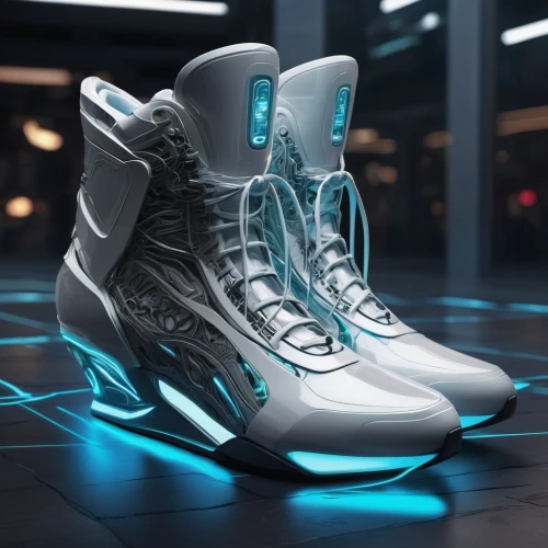 basketball shoes,basketball shoe,futuristic,steel-toed boots,wrestling shoe,walking boots,ice skates,3d rendering,mags,roller skate,rays and skates,moon boots,motorcycle boot,3d rendered,inline skates,steel-toe boot,roller skates,active footwear,security shoes,quad skates,Conceptual Art,Sci-Fi,Sci-Fi 05