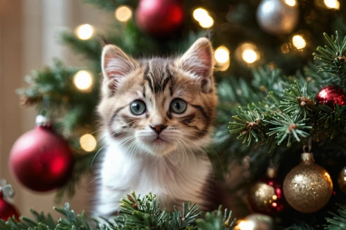 christmas cat,christmas photo,christmas pictures,christmas animals,decorate christmas tree,christmas picture,holiday ornament,cute cat,tabby kitten,christmas tree ornament,christmas wallpaper,christmas background,the christmas tree,christmas ball ornament,christmasbackground,christmas tree decoration,fir tree decorations,ginger kitten,children's christmas photo shoot,christmas ribbon,Photography,General,Commercial