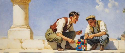 rubiks,rubik cube,rubiks cube,rubik's cube,rubik,ernő rubik,rubics cube,orientalism,ball fortune tellers,magic cube,fortune teller,chess cube,torah,italian painter,column of dice,chess men,contemporary witnesses,chess game,seller,fortune telling,Illustration,Paper based,Paper Based 23