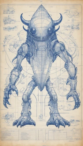 blueprint,blueprints,butomus,biomechanical,dreadnought,minotaur,atlas,mecha,scarab,bolt-004,wireframe graphics,carrack,ball point,wireframe,pioneer 10,carapace,game illustration,armored animal,frame drawing,argus,Unique,Design,Blueprint