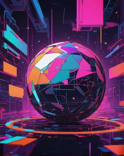 prism ball,glass sphere,glass ball,ball cube,orb,mirror ball,crystal ball,vector ball,spheres,sphere,cubic,orbital,disco,crystal egg,prism,paper ball,abstract retro,lensball,spherical,cubes,Conceptual Art,Daily,Daily 21