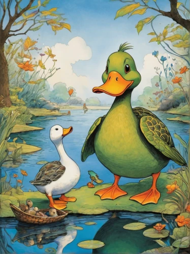 duck and turtle,wild ducks,ducks,cayuga duck,waterfowl,duck bird,duck on the water,water fowl,duck meet,bird couple,children's background,a pair of geese,waterfowls,duck,the duck,ornamental duck,duck females,bird painting,ducky,mallards,Illustration,Black and White,Black and White 26