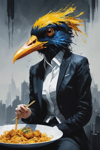 waiter,appetite,businessman,society finch,prey,hunger,crows bird,dining,3d crow,crows,fine dining restaurant,tux,murder of crows,magpie,crow,eagle illustration,cockatiel,concierge,dinner,businessperson,Illustration,Paper based,Paper Based 20