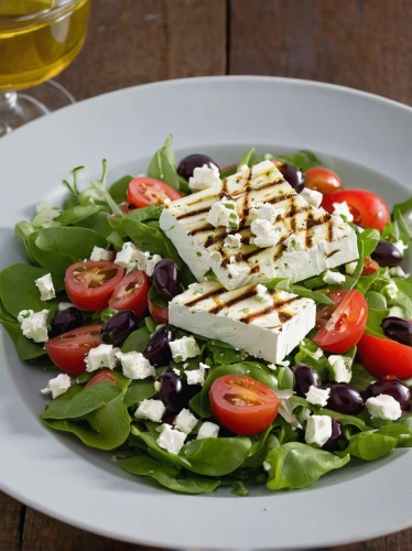 greek salad,greek feta cheese,spinach salad,insalata caprese,mediterranean diet,israeli salad,caprese salad,boursin cheese,bocconcini,mediterranean cuisine,blue cheese dressing,salad niçoise,cut salad,green salad,greek food,side salad,caprese,goat cheese,salad plate,sea salad,Conceptual Art,Sci-Fi,Sci-Fi 21