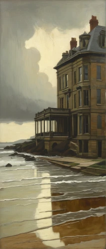 beach house,house by the water,beach landscape,coastal landscape,cromer,headland,dunes house,olle gill,carol colman,martin fisher,james handley,bill woodruff,henry g marquand house,asher durand,steve medlin,sea landscape,george russell,seaside view,robert harbeck,seaside resort,Art,Artistic Painting,Artistic Painting 28