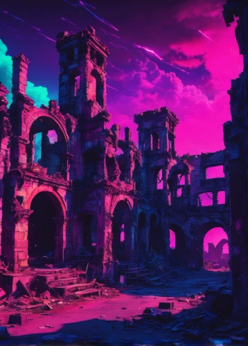 ruin,ruins,destroyed city,apocalyptic,gunkanjima,the ruins of the,apocalypse,demolition,post-apocalyptic landscape,destroy,lost place,coliseum,post-apocalypse,desolate,post apocalyptic,wasteland,hiroshima,destruction,italy colosseum,dystopia,Conceptual Art,Sci-Fi,Sci-Fi 27