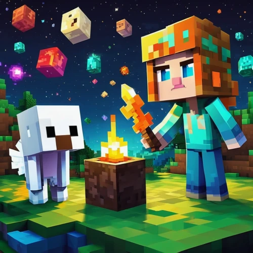 marshmallows,marshmallow art,minecraft,cube background,edit icon,campfires,fire background,marshmallow,torchlight,spacescraft,villagers,asterales,real marshmallow,cheese cubes,campfire,wither,halloween icons,meteor shower,fairy tale icons,colorful star scatters,Unique,Pixel,Pixel 03