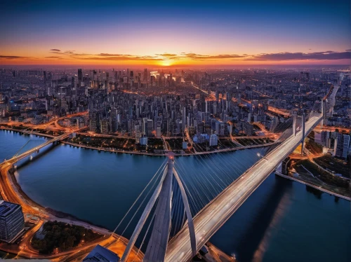 huangpu river,anzac bridge,chongqing,cable-stayed bridge,heart of love river in kaohsiung,han river,lotte world tower,rainbow bridge,pudong,santiago calatrava,da nang,shanghai,tianjin,suzhou,72 turns on nujiang river,nanjing,calatrava,south korea,busan,singapore,Conceptual Art,Daily,Daily 07