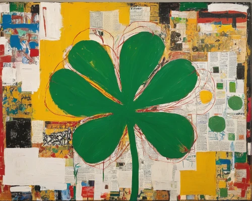 shamrock,narrow clover,distressed clover,dutch clover,four leaf clover,four-leaf clover,lucky clover,shamrocks,medium clover,three leaf clover,five-leaf clover,clovers,clover,a four leaf clover,nasturtium,4-leaf clover,clover blossom,hare's-foot-clover,hare's-foot- clover,old field clover,Art,Artistic Painting,Artistic Painting 51