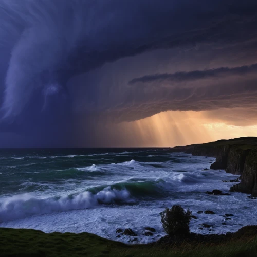 stormy sea,sea storm,shelf cloud,storm ray,storm,san storm,storm clouds,storm surge,nature's wrath,atmospheric phenomenon,thunderstorm,natural phenomenon,lightning storm,orkney island,stormy clouds,stormy sky,dramatic sky,a thunderstorm cell,stormy,seascapes,Art,Classical Oil Painting,Classical Oil Painting 23
