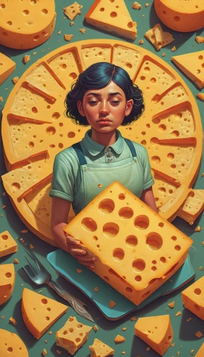 cheese wheel,wheels of cheese,cheese slice,danbo cheese,cheese slices,blocks of cheese,cheese factory,cheese spread,grana padano,cheese graph,cheeses,cheese platter,mold cheese,gouda cheese,gouda,pizza cheese,cutout cookie,cheese sales,cheese holes,girl with bread-and-butter,Conceptual Art,Daily,Daily 25