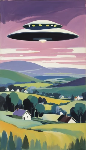 ufos,ufo,ufo intercept,saucer,flying saucer,unidentified flying object,extraterrestrial life,alien invasion,brauseufo,aliens,planet alien sky,abduction,extraterrestrial,zeppelins,flying object,travel poster,area 51,alien planet,science fiction,sci fiction illustration,Art,Artistic Painting,Artistic Painting 41