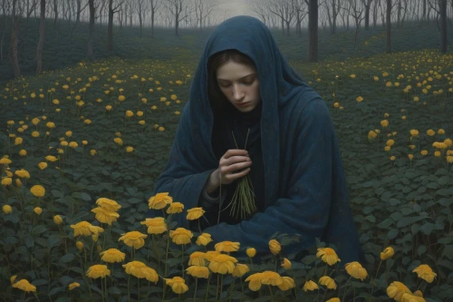 girl picking flowers,girl in flowers,daffodil field,jonquils,jonquil,daffodils,field of flowers,girl in the garden,narcissus of the poets,scattered flowers,narcissus,picking flowers,tommie crocus,dandelions,flowers field,lily of the field,daffodil,flowers of the field,blanket of flowers,the magdalene,Conceptual Art,Daily,Daily 30