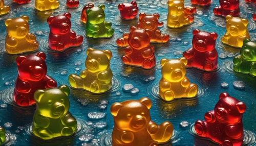 gummybears,gummy bears,water balloons,colorful water,bottle surface,glass marbles,colorful glass,gummies,jelly babies,colored stones,gummi candy,glass bottles,cola bottles,column of dice,plastic bottles,drip castle,waterdrops,bottle caps,water drops,push pins,Illustration,American Style,American Style 02
