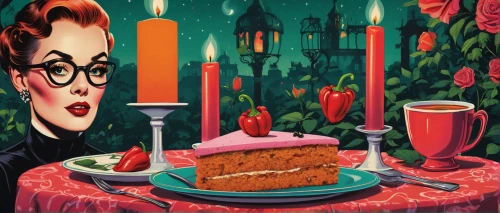 thirteen desserts,plum cake,christmas cake,red cake,birthday candle,slice of cake,fruit cake,yule log,currant cake,carrot cake,coffee and cake,orange cake,cooking book cover,a cake,cake shop,blancmange,no fruitcake,lardy cake,candy bar,vintage illustration,Illustration,American Style,American Style 10