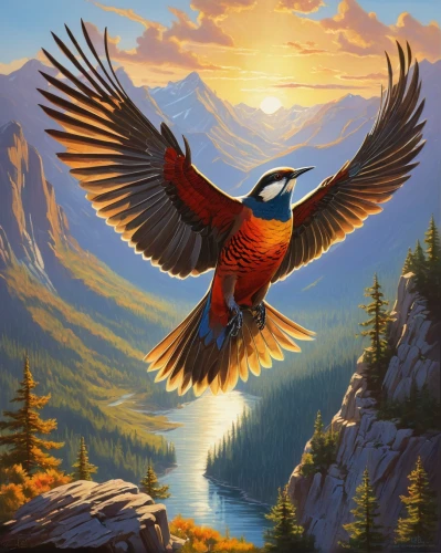 bird painting,eagle illustration,bird illustration,bird flying,scarlet macaw,bird flight,flying hawk,nature bird,bird in the sky,bird in flight,birds flying,eagle,flying birds,macaws of south america,mongolian eagle,eagles,bluebird,birds in flight,mountain hawk eagle,migratory bird,Illustration,Retro,Retro 02