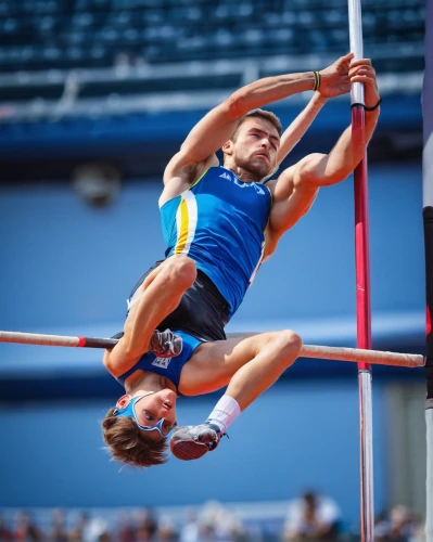 pole vault,pole vaulter,horizontal bar,vault (gymnastics),danila bagrov,heptathlon,high jump,parallel bars,track and field athletics,multi-sport event,110 metres hurdles,decathlon,hurdle,pommel horse,uneven bars,trampolining--equipment and supplies,hammer throw,hurdles,javelin throw,european championship,Photography,Documentary Photography,Documentary Photography 25